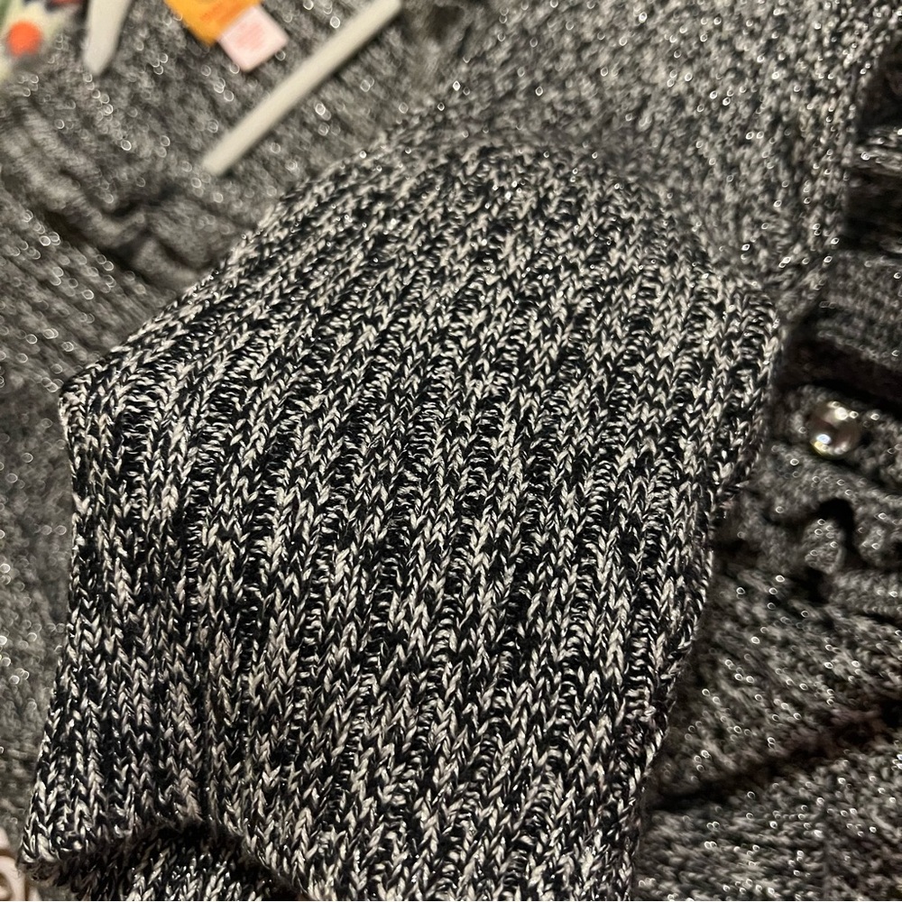 Vtg Ruby Rd Knitting Pretty Metallic Shimmer Ruff… - image 8